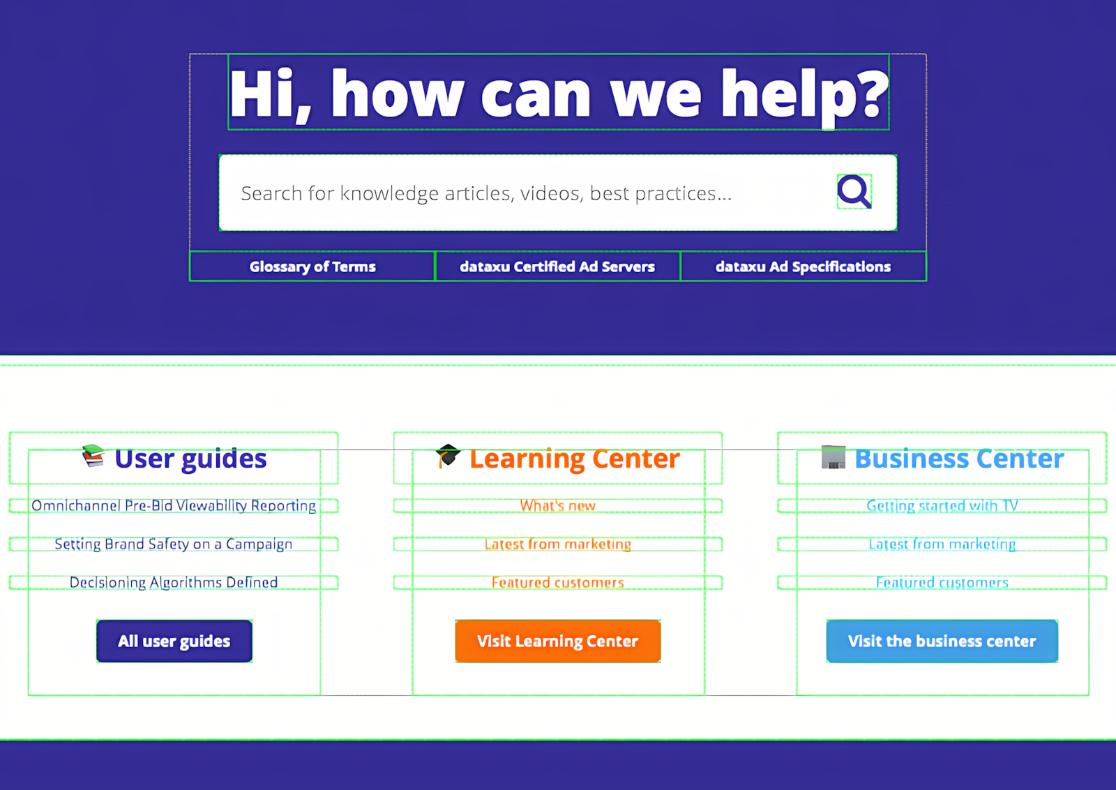 community home with grid