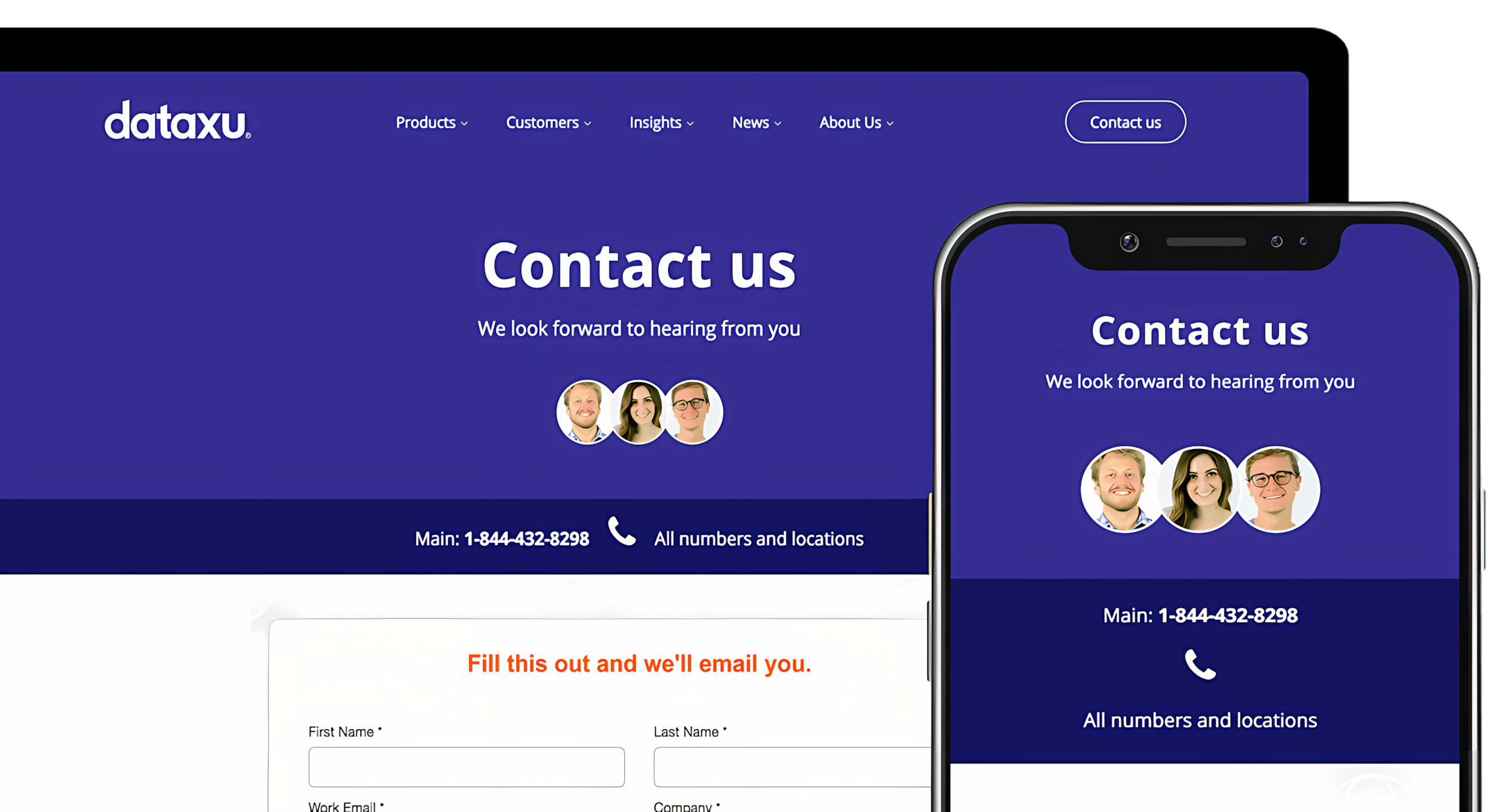 See how I improved user engagement and conversion rates by redesigning a key contact page.