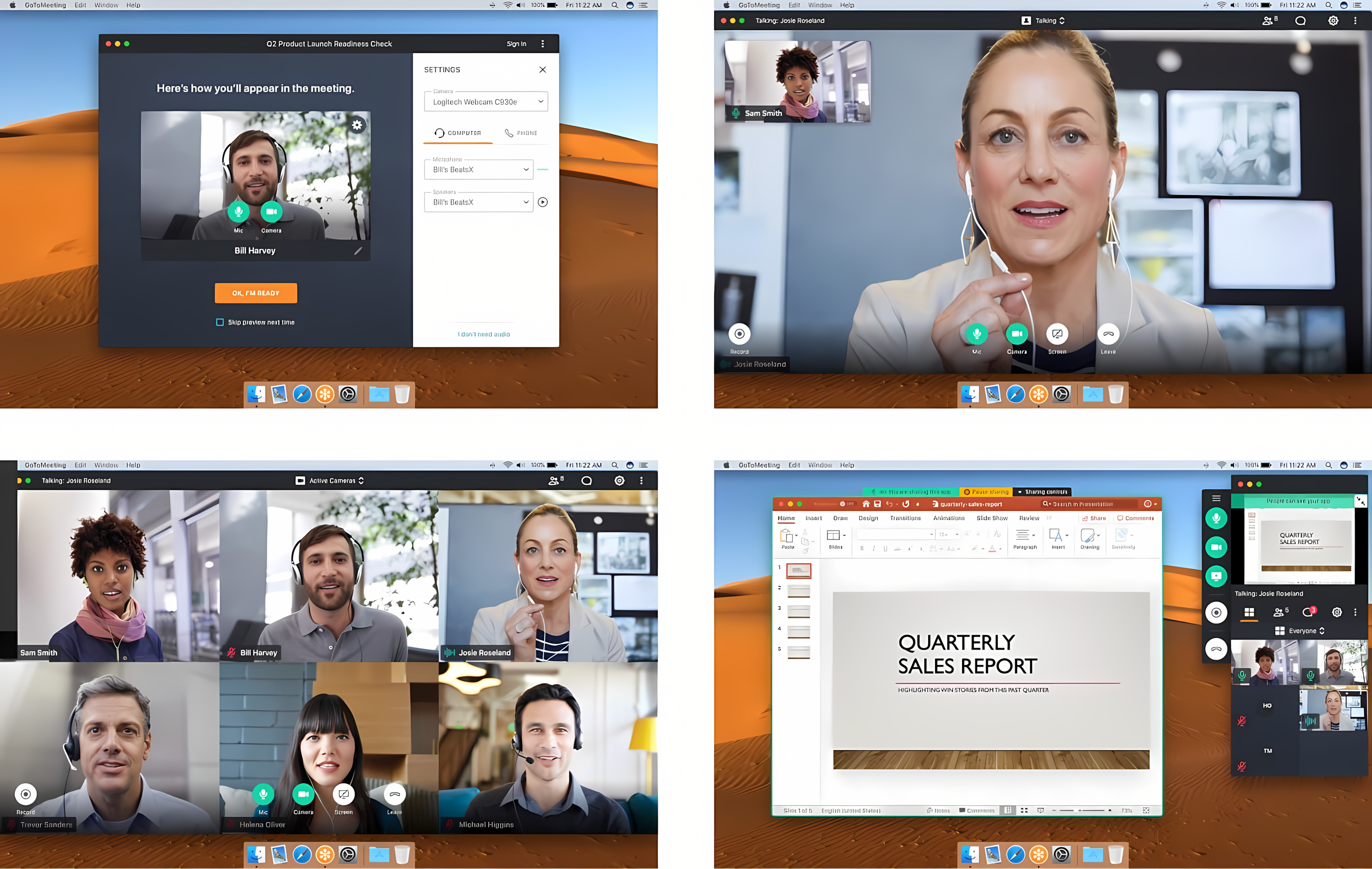 gotomeeting screenshots