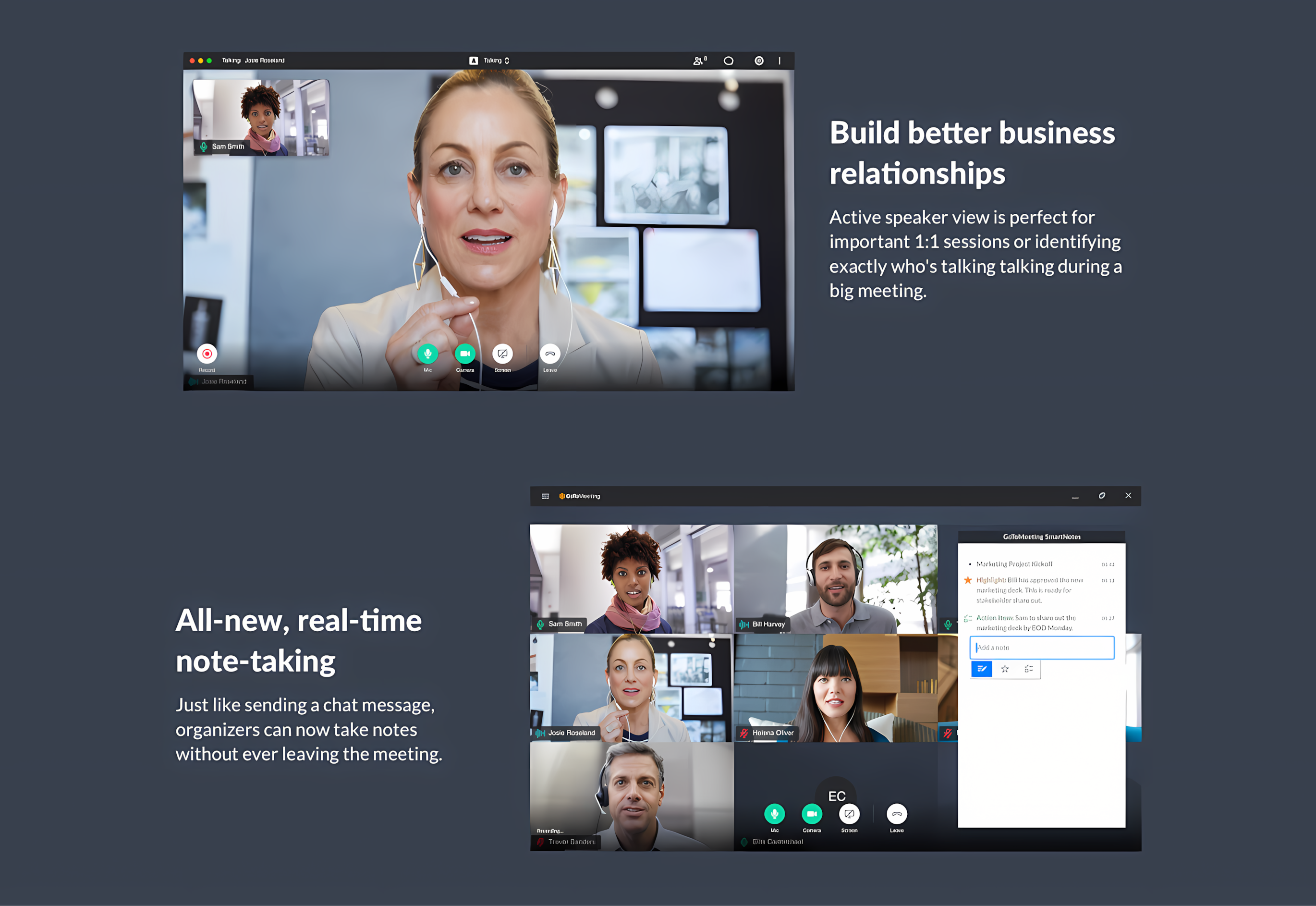 gotomeeting features