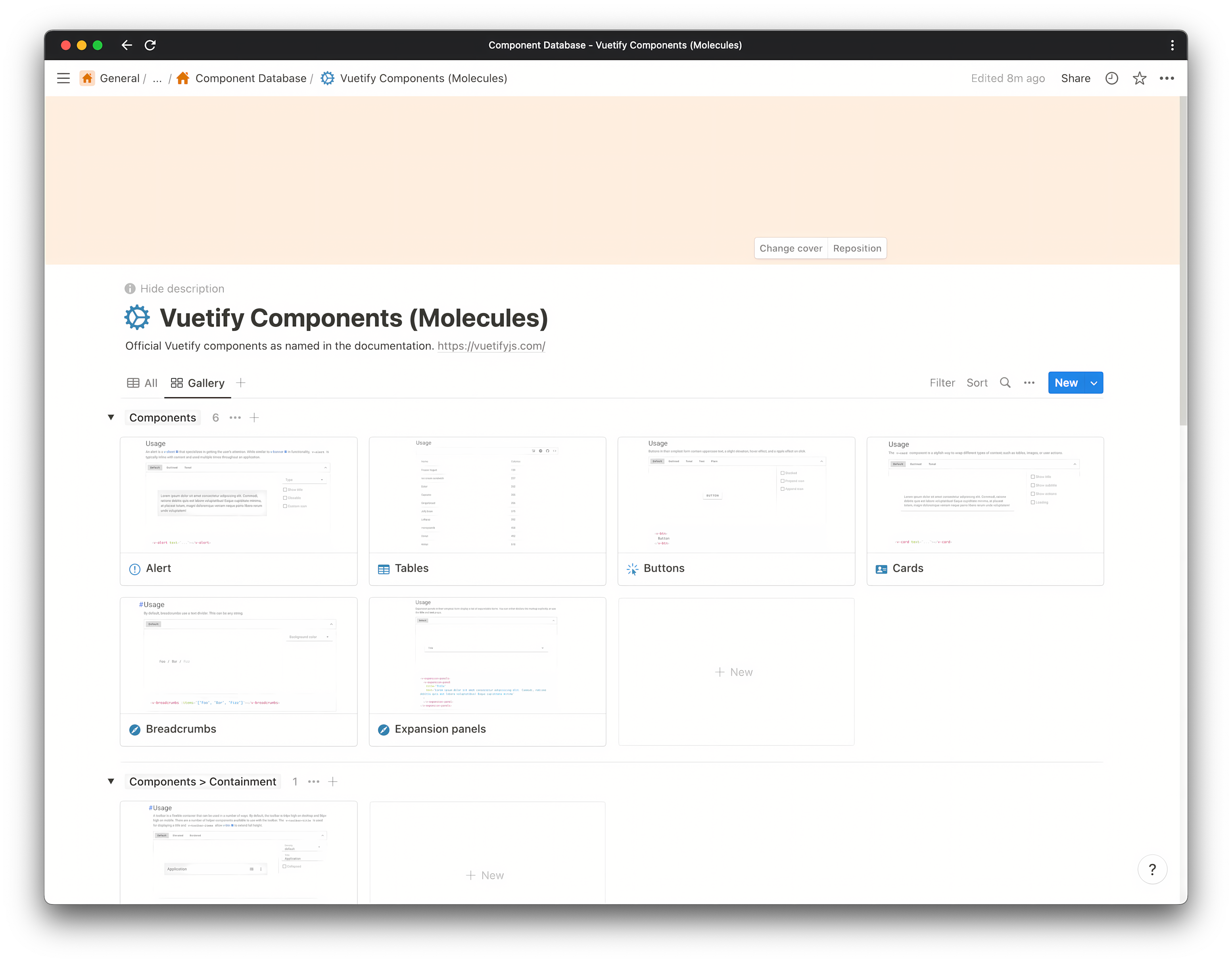 Vuetify component integration guidelines and specifications